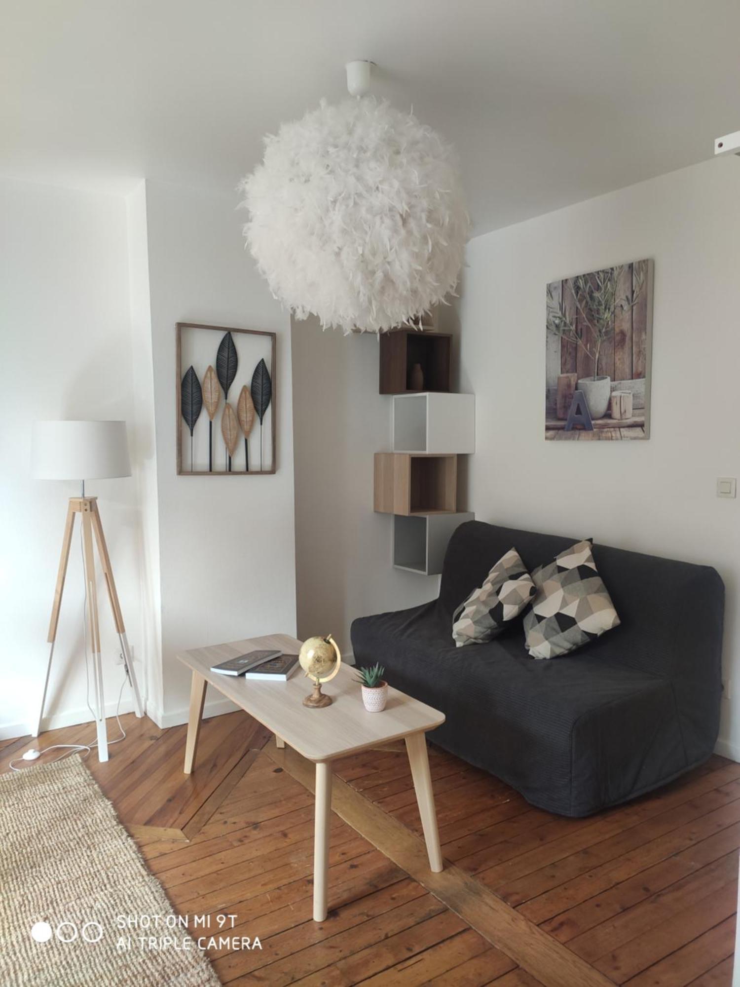 Апартаменты Chaleureux T2 Au Style Vintage - Rue Gratuite Амьен Экстерьер фото